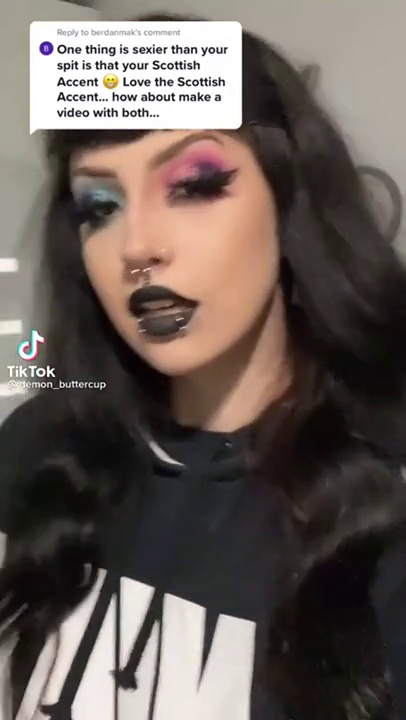 Goth Mommy Spits at You